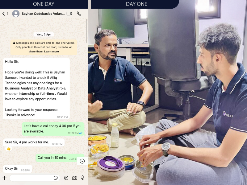 From Volunteer to Team Member: A Story of Action Over Applications